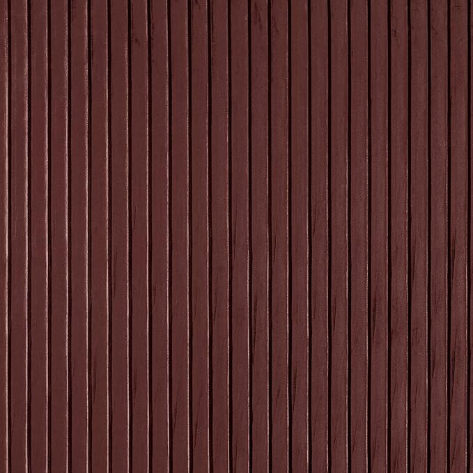 Sun Zero Scarlett 2-pack Pleated Velvet Noise Reducing Blackout Grommet Curtain Panel Pair, 40" x 96", Wine Red